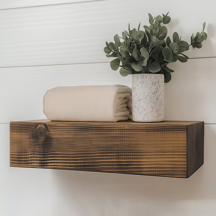 Hanah Home Raf272 Estantería de Pared Decorativa de Madera (2 Piezas) Hanah Home Raf272 Estantería de Pared Decorativa de Madera (2 Piezas)